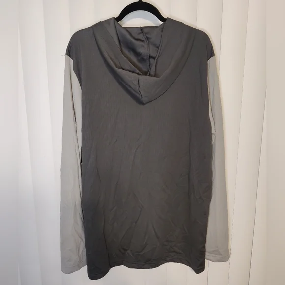 NWT Xersion Gray Active Quick Dry Hoodie Size XL - Picture 2 of 4